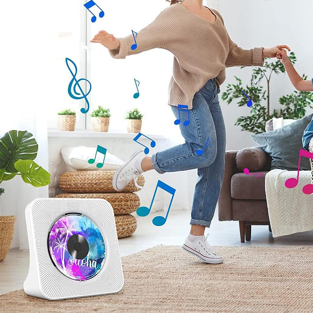 CD Player with Bluetooth Home CD Player with LED Screen