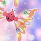 Fairy Wings with Lights for Girls Flying Fairy Toys Princess Cosplay Dress Up Gift