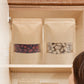 100Pcs 9x14cm Resealable Kraft Paper with Visible Window