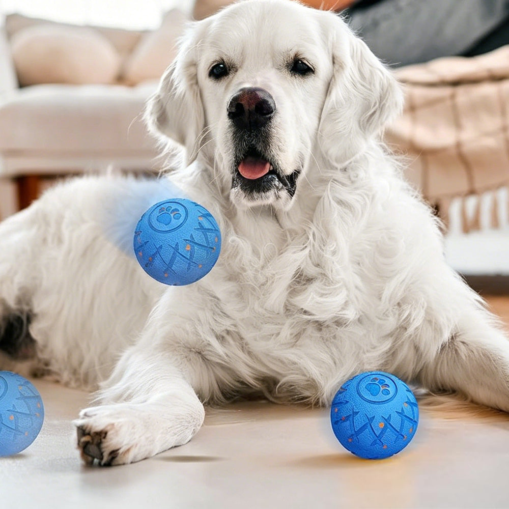 3 Mode Automatic Moving Rotating Dog Toy Ball for Medium and Large Dogs