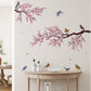 Tree Branch Birds Flying Wall Decal