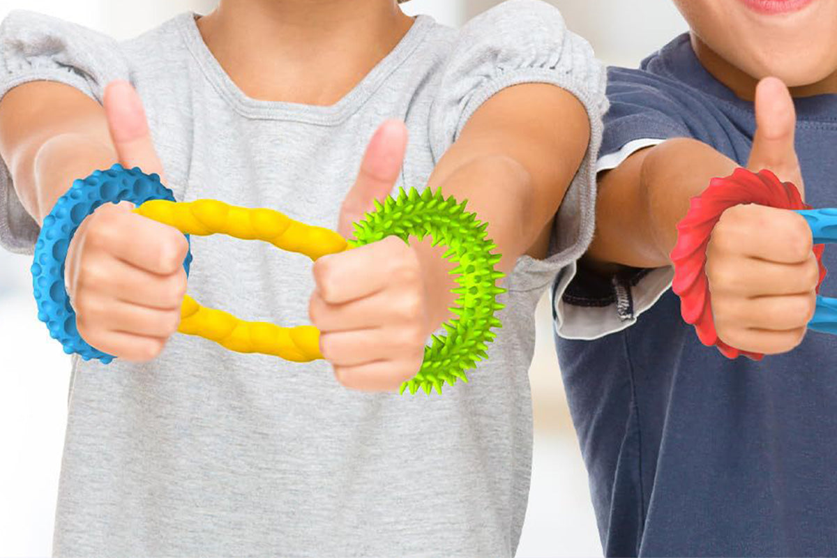 4Pcs Sensory Fidget Toys Stretchy Fidget Bracelet