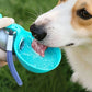 285ML Leak-Proof Stainless Steel Pet Water Bowl Portable Dog Water Bottle with Silicone Cover Pet Travel Water Dispenser