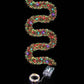 5M Christmas Garland With String Lights Hanging Tinsel Garlands For Xmas Tree