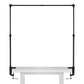 Metal Adjustable Plant Hanger Rail Pole with Clamp