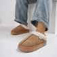 Winter Warm Slipper Indoor Slip On Shoes with Anti-Slip EVA Sole for Men and Women