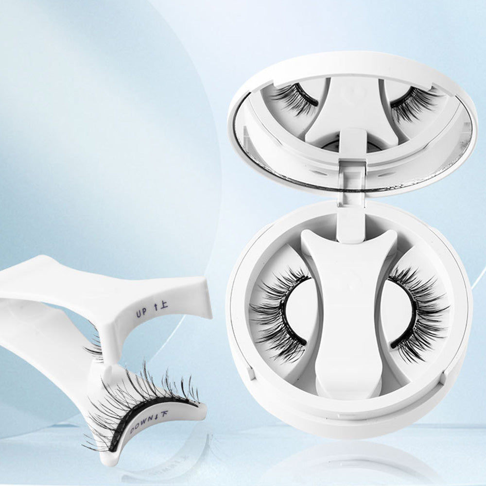 Eyelashes Kit With Clip Reusable Lashes Glue-Free False Lashes