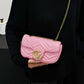 Quilted Gucci Inspired Gold Chain Shoulder Bag for Women