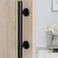 Stainless Steel Barn Door Handle Sliding Hardware with Flush Pull for Wood Door