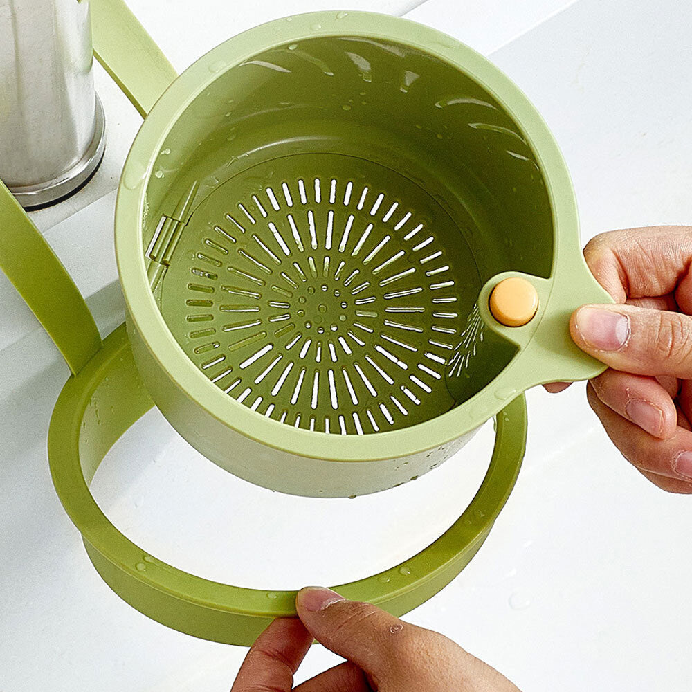 Sink Strainer Basket Household Kitchen Shelf Hanging Sink Stopper for Fruit Vegetable