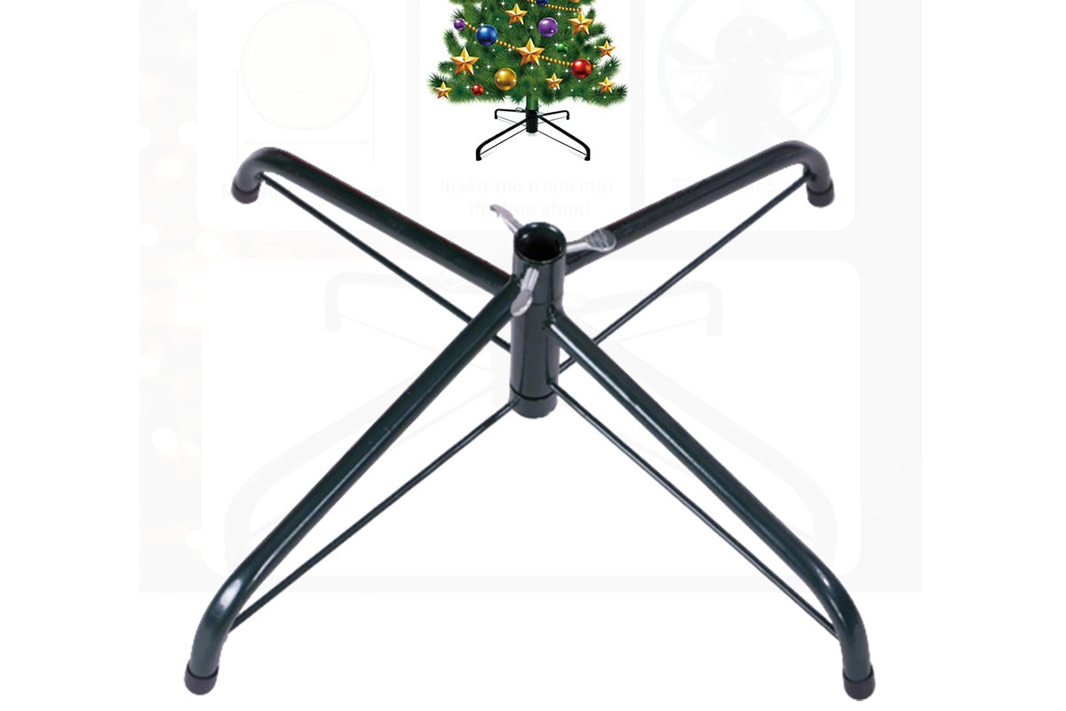Metal Christmas Tree Stand with Folding Base Support