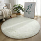 Round Fluffy Rug Plush Area Rug Soft Non Slip Carpet for Living Room Bedroom