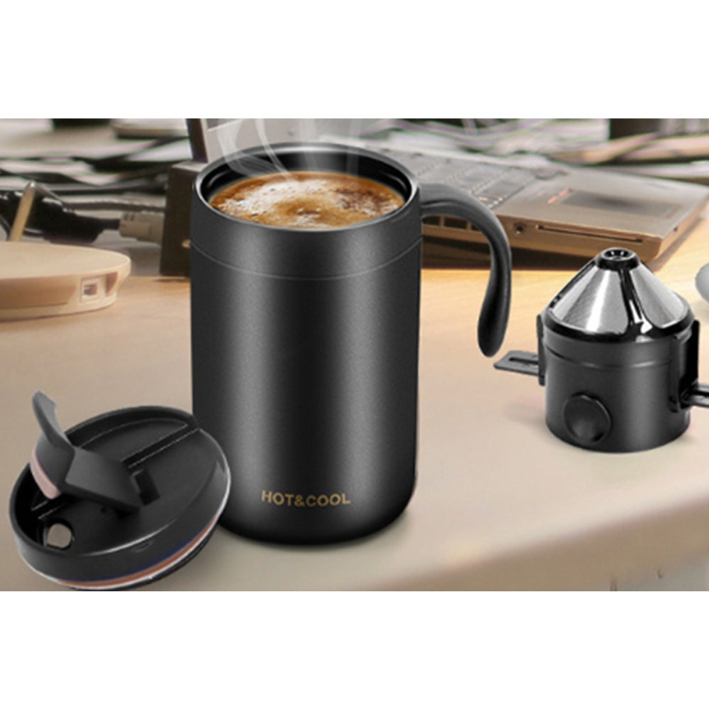 Portable Camping Pour Over Coffee Cup Set with Foldable Dripper for Travel Office Backpacking
