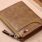 RFID Blocking PU Wallet Anti-theft Cash Credit Card Holder ID Purse