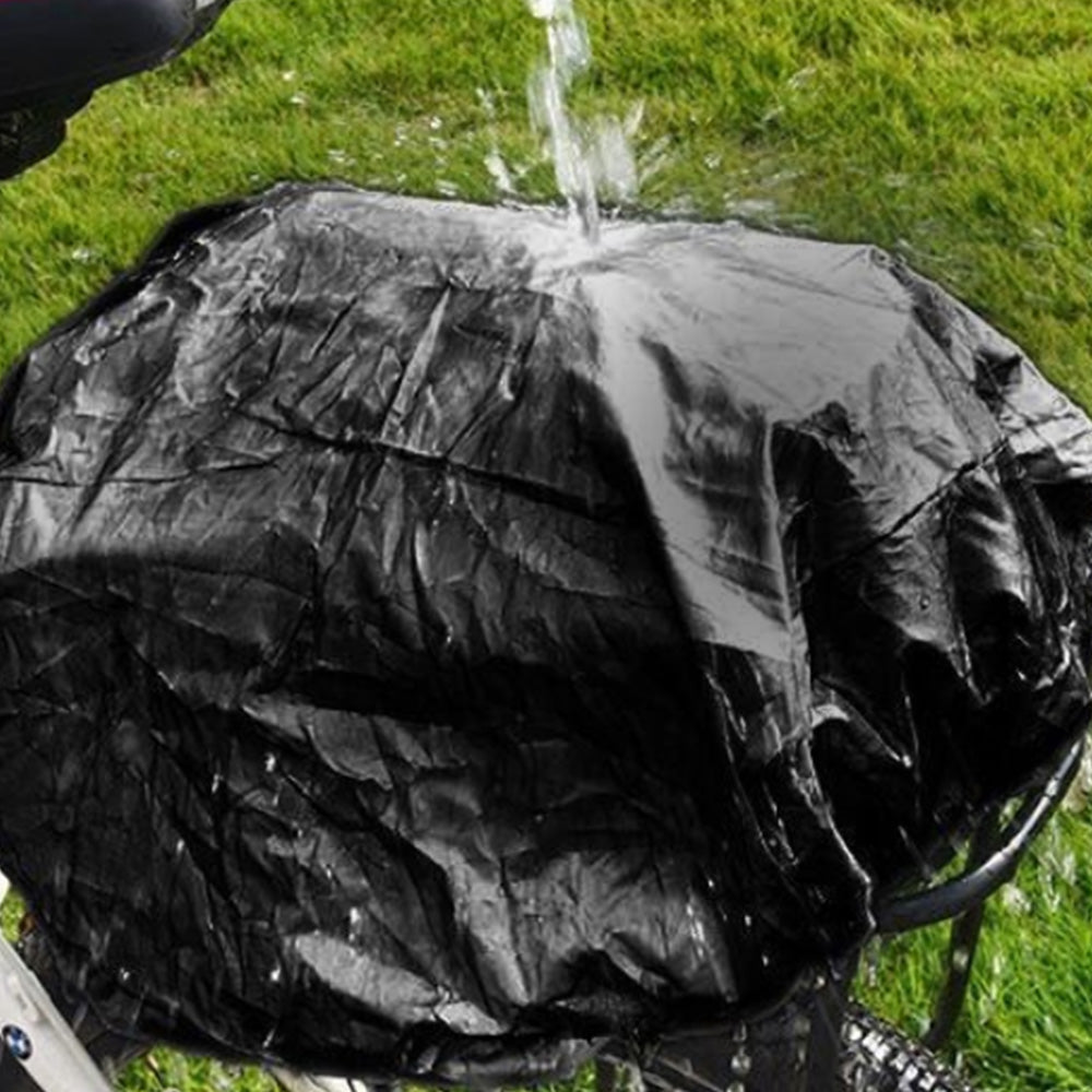 Bicycle Rear Seat Bag Bike Rack Bag Cycle Luggage Carrier Expandable Trunk Bag with Rain Cover