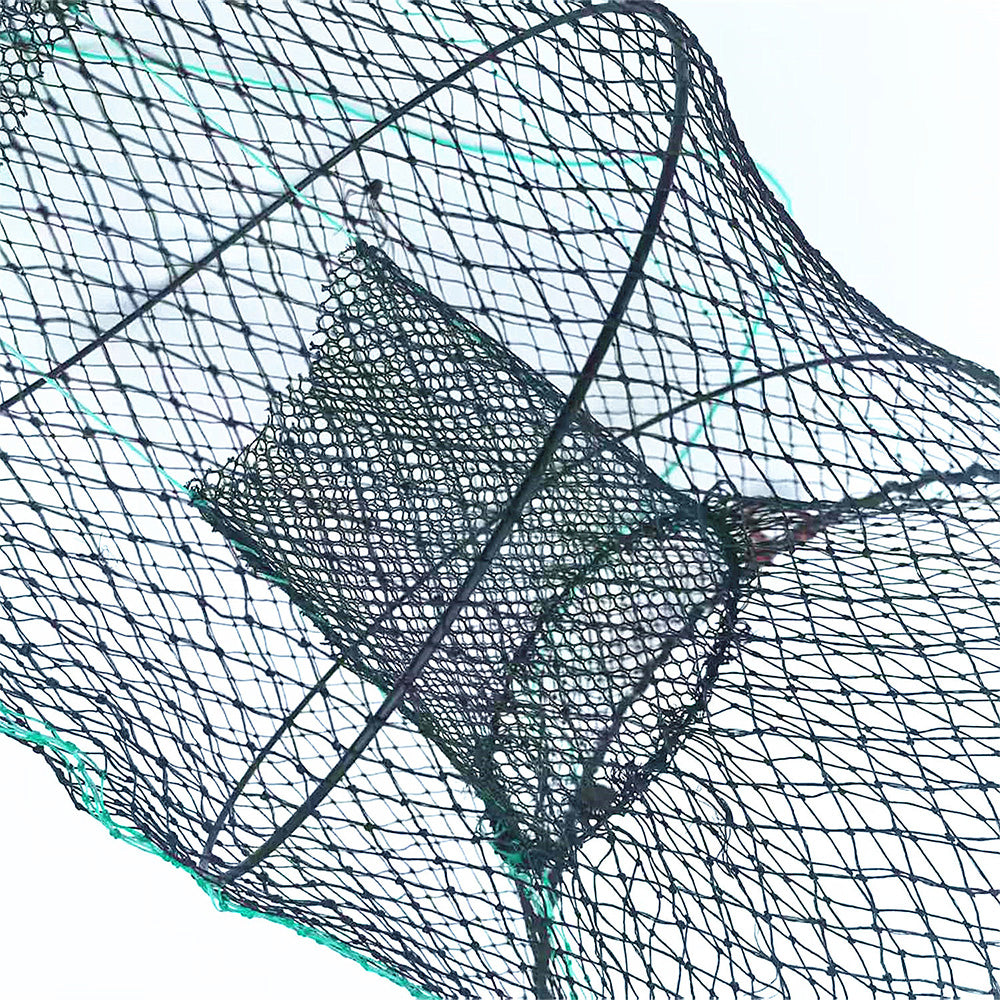 Fishing Bait Trap with Pull Rope Collapsible Fish Net for Ponds Lakes