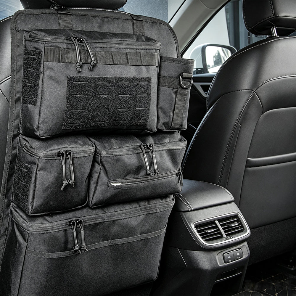 Multi Pocket Auto Seat Back Organizer Hiking Camping Travel Bag