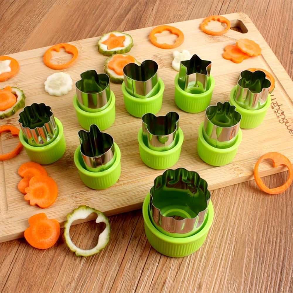 Mini Vegetable Cutter Shapes Set