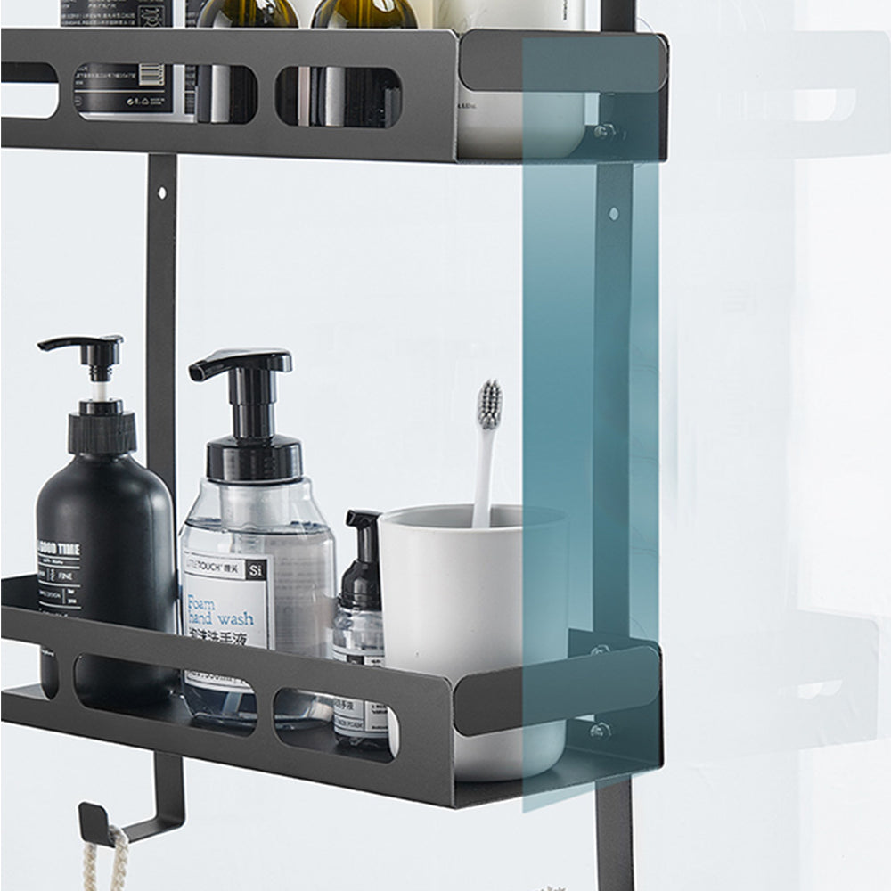 2 Tiers Bathroom Hanging Storage Rack