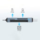 CF SD TF Card Reader USB-A and USB-C Card Reader Compatible with Android iPhone