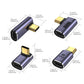 5Pcs 100W USB4.0 40Gbps Type C Male/Female to USB C Female Adapter Extender