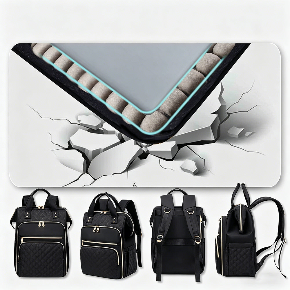 2-in-1 Lunch Backpack For Women Laptop Backpacks Travel Backpacks