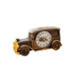 Vintage Car Retro Desk Clock Analog Digital Timepiece for Home and Office