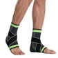 Sports Ankle Brace Support Compression Sleeve for Foot Stabilization Unisex