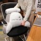 Bed Rest Pillow Neck Lumbar Support Seat Cushion with Arms