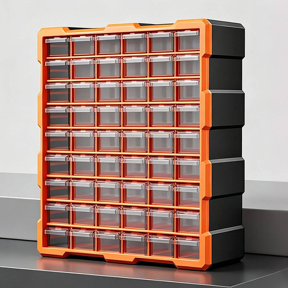 60 Drawer Small Parts Organizer Durable Storage Drawer Cabinet for Tools