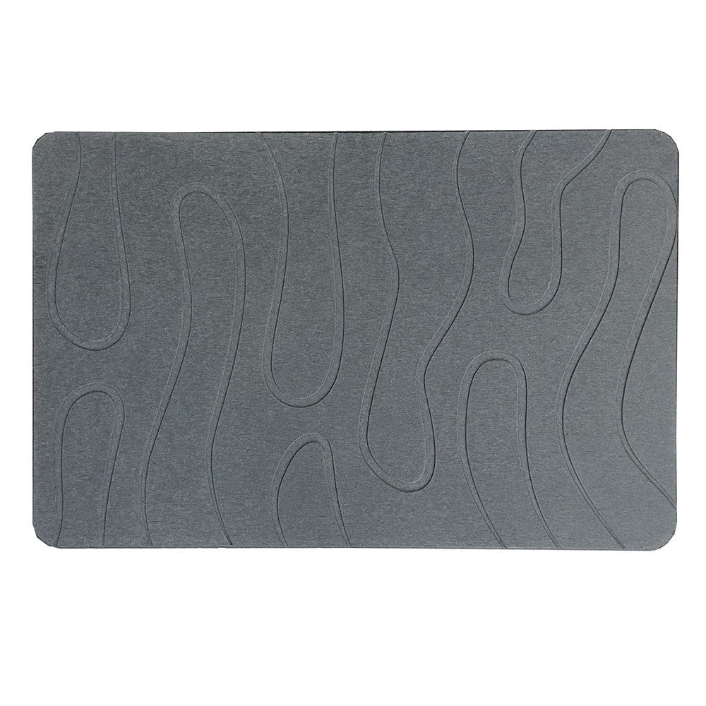 Non Slip Diatomaceous Earth Shower Mat Quick Drying Floor Mat for Bathroom Kitchen