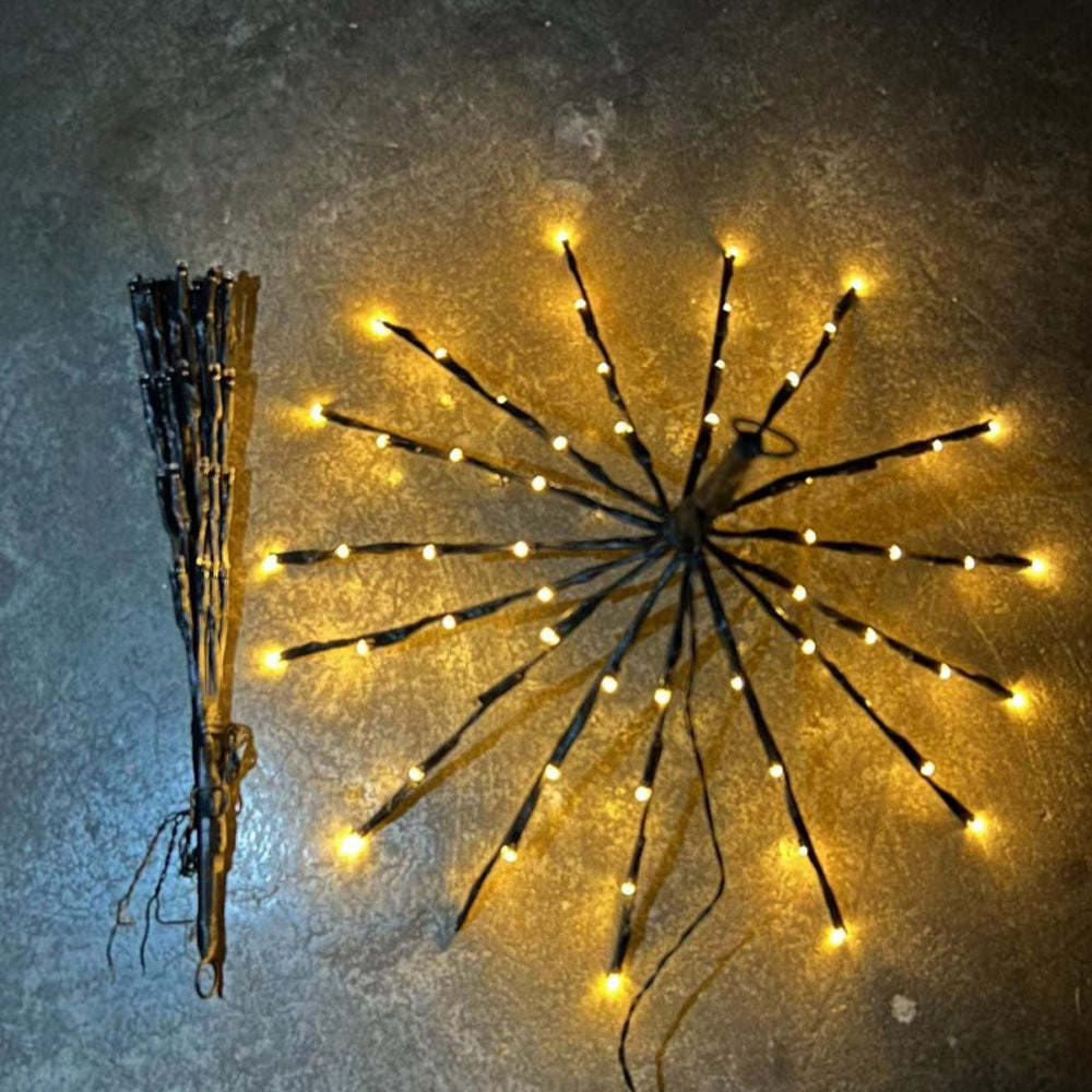 Lighted Branches Hanging Solar Twig Lights Starburst Solar LED Light