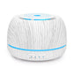300ML Wood Grain Essential Oil Diffuser with 7 Color LED Light