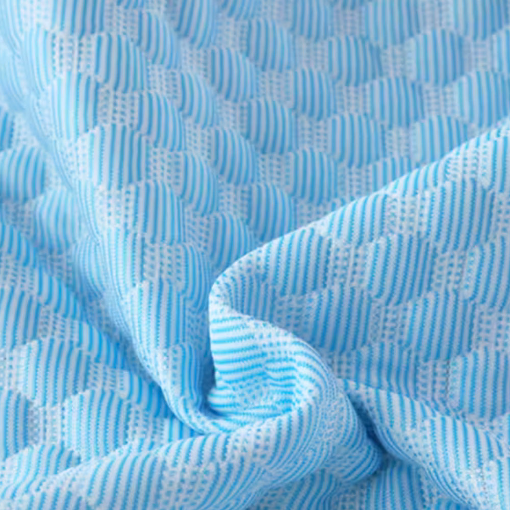 2Pcs 48x74cm Textured Cooling Polyester Pillowcases