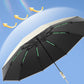 Easy Close Inverted Umbrella Compact Automatic Umbrella with Reflective Stripe