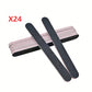 24 Pcs Professional Double Sided Fingernail File for Acrylic Gel Nails
