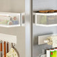 No-Drill Wall-Mounted Metal Storage Rack for Kitchen & Bathroom Garlic Ginger Green Onion Organizer