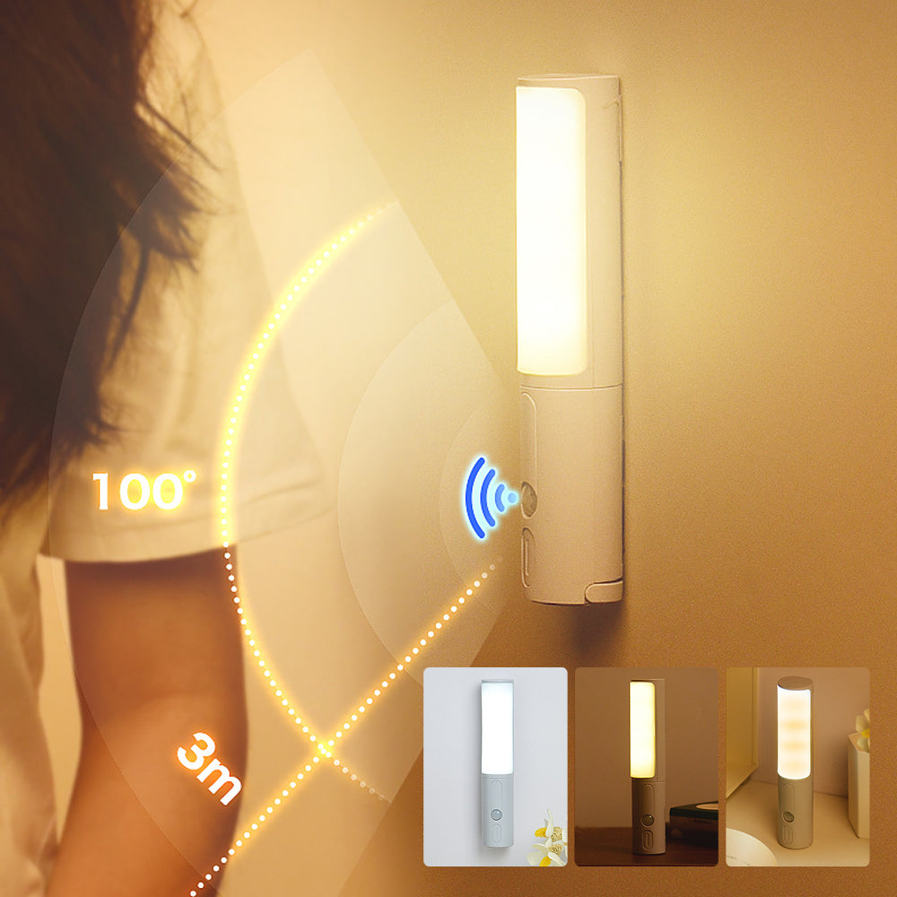 Rechargeable Motion Sensor LED Night Light Wall Sconce