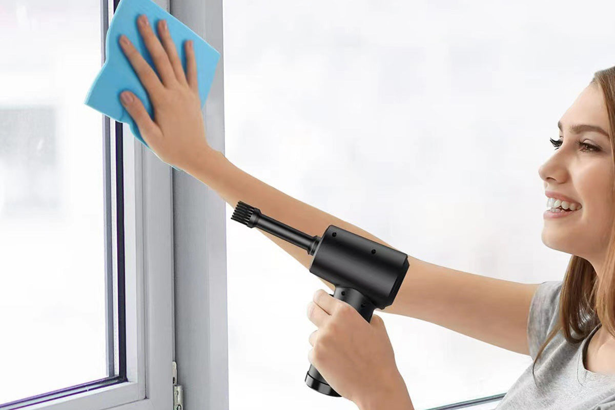 Cordless Electric Air Duster 51000RPM Handheld Blower for Keyboard PC Cleaning