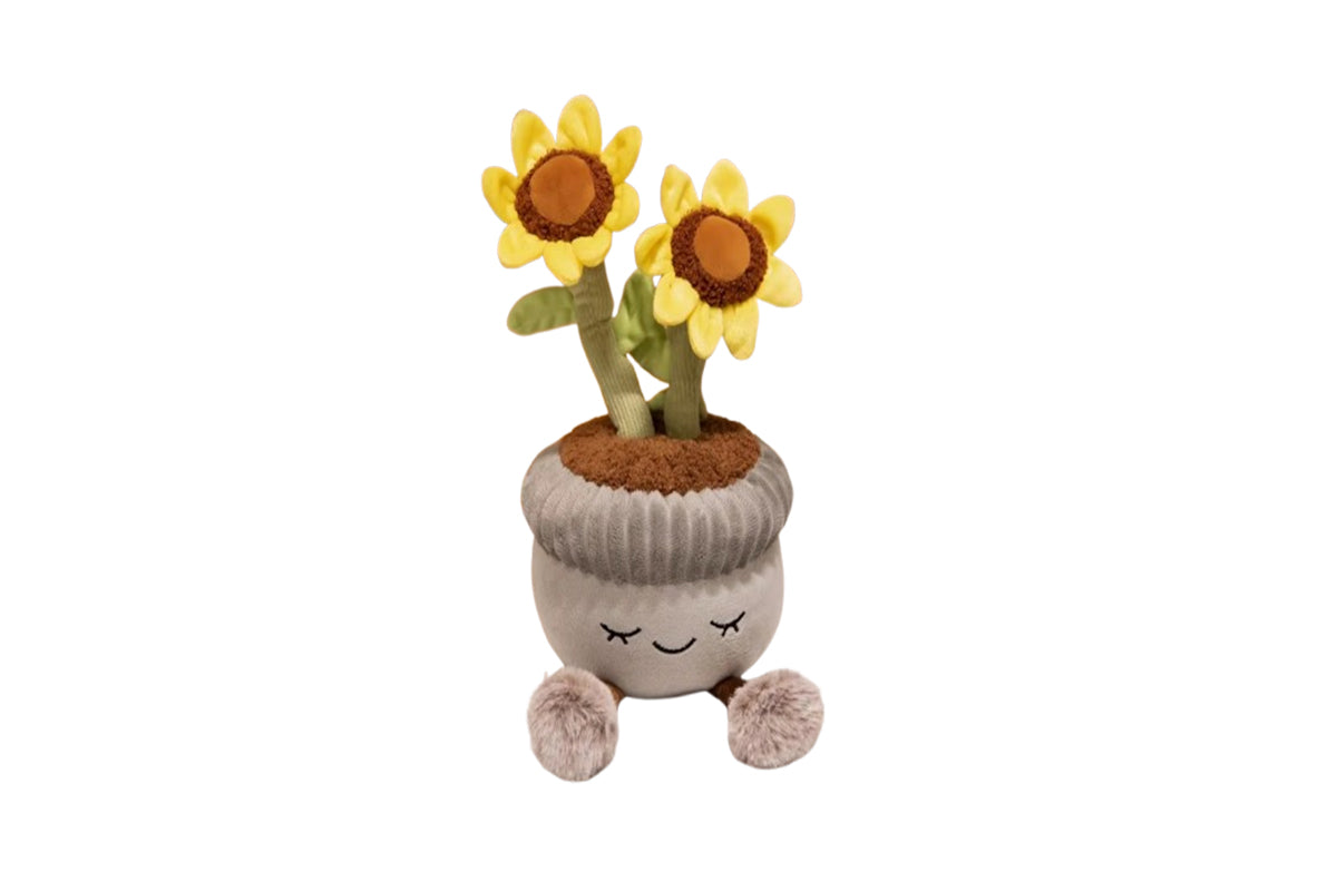 Plush Stuffed Potted Plant Emotional Support Toy