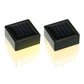 Solar Garden Light Powered Fence Post Cap Lights LED Landscape Outdoor