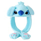 Pokemon/Stitch Inspired Moving Ears Plush Beanie With LED Lights