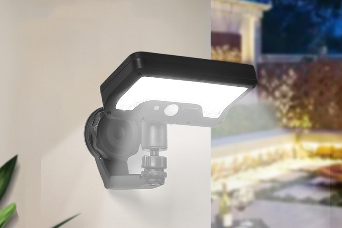 Magnetic Solar Light Outdoor Lamp with Solar USB Dual Charging Method