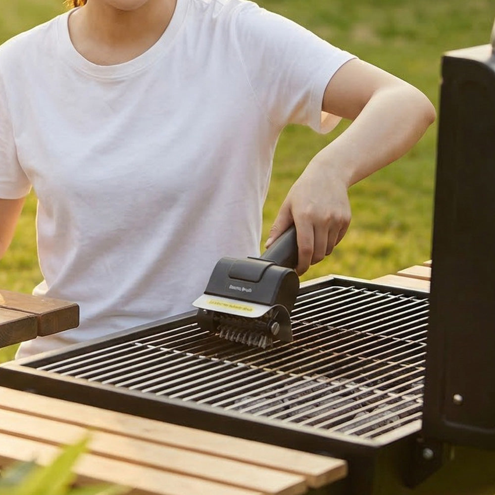 Electric Grill Brush Cordless BBQ Grill Cleaner Grill Brush