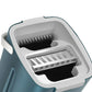 Flat Floor Mop and Bucket Set with 4 Washable Microfiber Pads