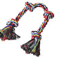 2 Pack Cotton Rope Dog Toys Durable Tug Chew Ropes for Large Breed Dogs