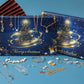24 Days Countdown Jewelry Christmas Advent Calendar Bracelets Necklaces Earings Kit