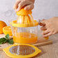 2Pcs 4-in-1 Citrus Squeezer Multifunctional Manual Juicer Measuring Cup