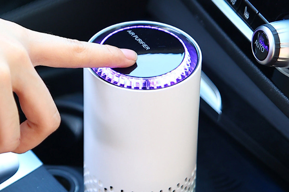 USB Freshener Air Purifiers With Colorful Lights For Car Pet Bedroom Office