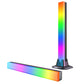 2Pcs Gaming Light Bars Colorful Sound Pickup Lamps RGB Color Changing Atmosphere Lights